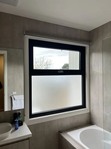 Awning Windows Bathroom, Bathroom Colours, Awning Windows, Balcony Window, House Balcony, Bathroom Window, Window Awnings, Bathroom Windows, Sliding Windows