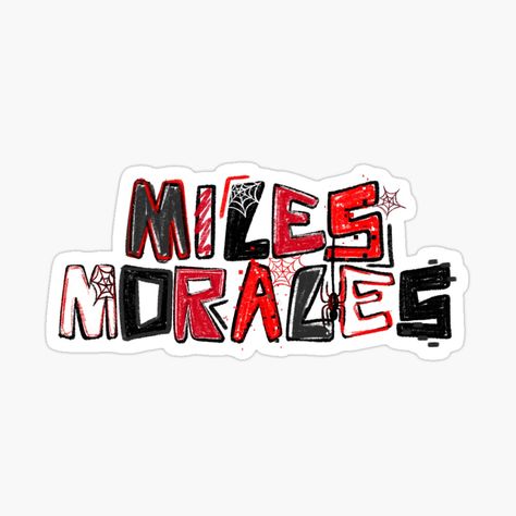 Hello My Name Is Miles Morales, Miles Morales Name Tag, Miles Morales Valentine, Miles Morales Graffiti Font, Miles Morales Doodle, Miles Morales Tag, I Heart Miles Morales, Spider Man Miles Morales Drawing, Hello My Name Is Sticker Miles Morales