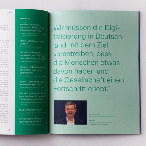 bidt Magazin - Fonts In Use Corporate Magazine, Annual Report Layout, Catalog Design Layout, Report Layout, Annual Report Covers, Brochure Cover Design, Training Design, Editorial Design Layout, Science Magazine