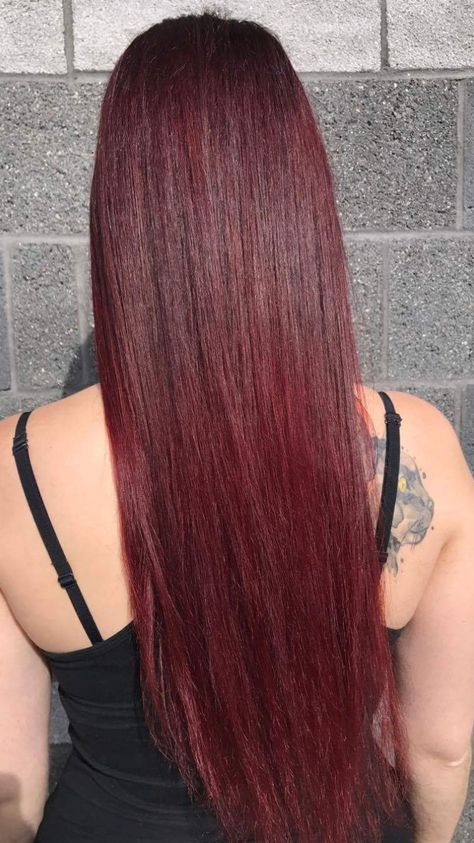 Red hair 😍 Vine Red Hair Colour, Red Balayage Hair, Red Balayage, Red Vines, Long Red Hair, Red Hair Color, Hair Vine, Hair Colour, Balayage Hair