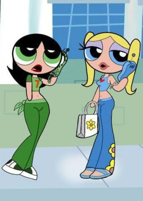 Duos Cartoon, Cartoon Duos, Powerpuff Girls Teenagers, Powerpuff Kızları, Powerpuff Girls Wallpaper, Powerpuff Girl, The Powerpuff Girls, The Powerpuff, Puff Girl