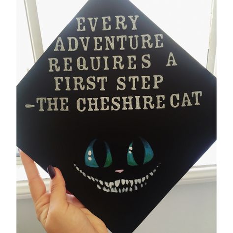 @kimmyandrews Alice in wonderland, Cheshire Cat quote, Tim burton, graduation cap decorations Alice Tim Burton, Cheshire Cat Tim Burton, Linstead Chicago, Quotes Alice In Wonderland, Tim Burton Party, Pizza Chicago, Night Chicago, Aesthetic Chicago, Bears Chicago