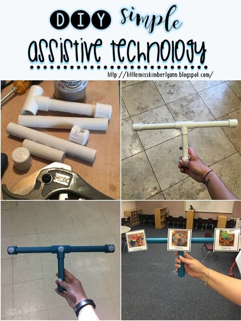 Super cheap & easy assistive technology hacks for students with special needs Low Tech Assistive Technology, Technology Vocabulary, Hologram Technology, Assistive Technology Devices, Adaptive Devices, Adaptive Art, Technology Devices, Technology Quotes, Technology Posters