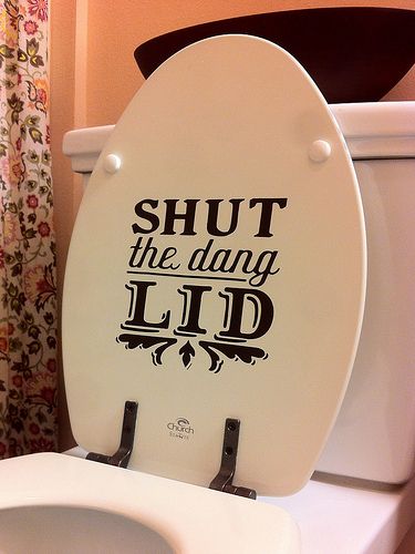 Put Toilet Lid Down Signs, Bathroom Decor Apartment, Bath Ideas, Bathroom Redo, Main Bathroom, Boiled Egg, Household Tips, Bathroom Signs, Shower Design