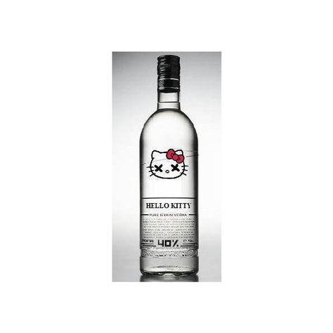 Hello Kitty Vodka ❤ liked on Polyvore featuring drinks and hello kitty Vodka, Hello Kitty, Kitty