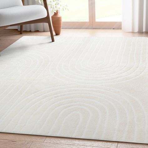 Living Room Decor Classic, White Area Rug Bedroom, Mid Century Rugs, Room Wishlist, Soft Rugs, Nursery Rooms, Sweet Nursery, Neutral Area Rugs, Boho Living Room Decor