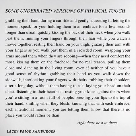 The Love Languages, Love Language Physical Touch, Bad Reputation, Language Quotes, Touch Love, Talk About Love, Physical Intimacy, Physical Touch, Another Love