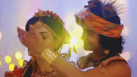 Krishn Krishna GIF - Krishn Krishna Kaanha - Discover & Share GIFs Radha Krishna Gif, Krishna Gif, Lord Krishna Images, Krishna Images, Radhe Krishna, Lord Krishna, Radha Krishna, Animated Gif, Cool Gifs