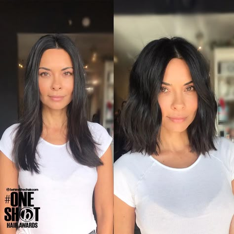 10 Shoulder Length Thick Hair & Color Creations - Lob Hairstyle 2021 Shoulder Length Thick Hair, Shoulder Length Wavy Hair, Hair Refresh, Cut Your Own Hair, Blond Balayage, How To Cut Your Own Hair, Bob Hairstyles For Thick, Lob Hairstyle, Lob Haircut