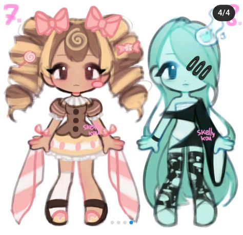 Oc Ideas Gacha, Adoptables Characters, Oc Adoptables, Child Oc, Adopt Idea, Body Base Drawing, Art Tools Drawing, Cute Little Drawings, Cute Art Styles