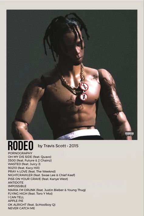 minimal polaroid album poster for rodeo by travis scott Travis Scott Album Cover, Travis Scott Songs, Travis Scott Music, Travis Scott Album, Travis Scott Rodeo, Polaroid Album, Rodeo Poster, Rap Album Covers, Painting Gifts