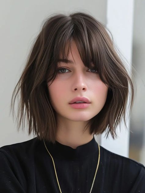 Lob 2024, Lob Haircut With Layers, Lob Haircut Thick Hair, The Lob Haircut, Lob Haircut With Bangs, Haircut Ideas Trendy, The Lob, Hair Things, Long Bob Haircuts