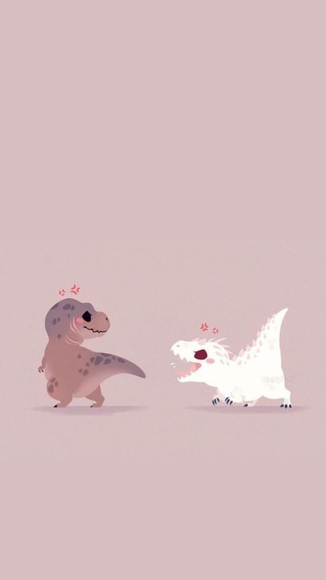 Cute Paintings Acrylic, Dinosaur Wallpaper, Cool Wallpapers Art, Dessin Adorable, 판타지 아트, Cute Little Drawings, Pretty Wallpapers Backgrounds, Kawaii Wallpaper, Cute Backgrounds