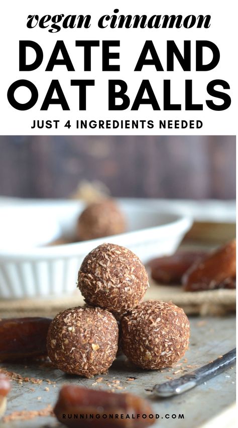 Oat Balls, Vegan Energy Balls, Energy Ball Recipe, Healthy Sweet Treats, Medjool Dates, Energy Balls, Energy Bites, Balls Recipe, Protein Snacks