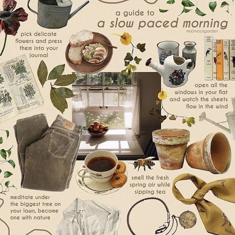 Cottagecore Vision Board, Cottage Core Activities, Cottagecore Activities, Cottagecore Things, Cottagecore Lifestyle, Coffee And Flowers, Cottagecore Ideas, Cottagecore Life, Cottagecore Living