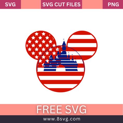 Disney SVG Free Cut Files | Mickey & Minnie Mouse Designs – Page 3 – RNOSA LTD | 8SVG 4th Of July Cricut Projects, 4th Of July Svg Free, Disney 4th Of July, Free Disney Svg Files, Disney Svg Free, Disney Svg Files, Mouse Designs, Fourth Of July Svg, Cricut Explore Projects