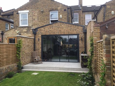 Rear Extension Ideas, Back Extension, Side Return Extension, Beam Structure, Greenwich London, Back Extensions, Roof Siding, House Extension Design, Rear Extension