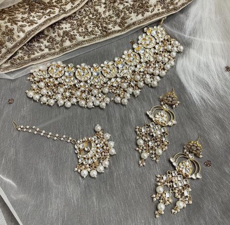 Wedding Jewelry Pakistani, Asian Wedding Jewellery, Nikkah Jewelry Set, Shaadi Jewelry, Pakistani Jewelry Bridal, Desi Jewelry, Punjabi Jewelry, Bridal Jewelry Sets Brides, Bridal Jewellery Inspiration