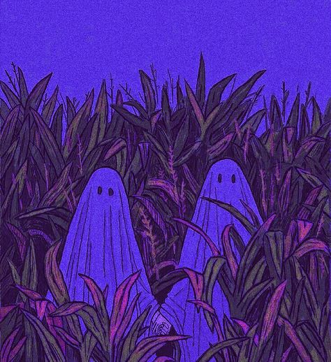 Sheet Ghosts Aesthetic, Ghost Purple Aesthetic, Cute Sheet Ghost Drawing, Spooky Anime Aesthetic, Ghost Trend Drawing, Aesthetic Ghost Painting, Ghost Cartoon Aesthetic, Ghost Aesthetic Art, Ghost Aesthetic Icon