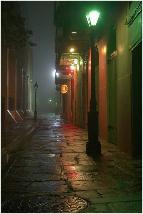 We’re back for seconds on why New Orleans is the place to be, this time written by a local with passion. Louisiana History, New Orleans French Quarter, Ghost Tour, Rainy Night, New Orleans Louisiana, Haunted Places, Crescent City, Dark Places, French Quarter