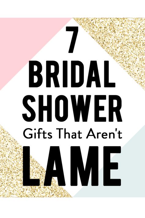 If you want to give a bridal shower gift that is unlike all of the others, think beyond the registry. Here are seven ideas that are sure to wow the bride-to-be. Brida Shower Gifts, Diy Bridal Gifts For Bride, Unique Bridal Shower Gifts For Bride, Best Friend Bridal Shower Gift, Best Bridal Shower Gift For Bride, Shower Gifts For The Bride, Wedding Shower Gift Ideas For Bride, Gift For Bridal Shower For Bride, Unique Wedding Shower Gifts