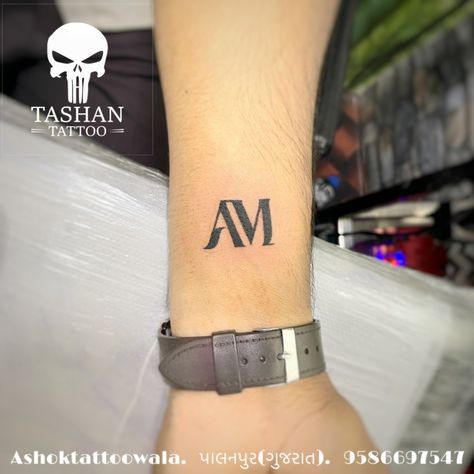 TashanTattoo
AshokTattooWala
S.20. Tirupati plaza
Opp. New bus stand
Near gd modi collage
Palanpur (gujrat)
9586697547
9687533310 M Initial Tattoo, Am Tattoo, A And M, Tattoo Fonts Alphabet, M Initial, Letter Tattoo, Ancient Tattoo, Initial Tattoo, Tattoo Lettering