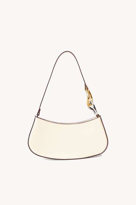 OLLIE BAG | CREAM Staud Bags, Mink Colour, Custom Handbags, Cream Bags, Novelty Bags, Looks Street Style, Pretty Bags, Crossbody Clutch, Mini Shoulder Bag