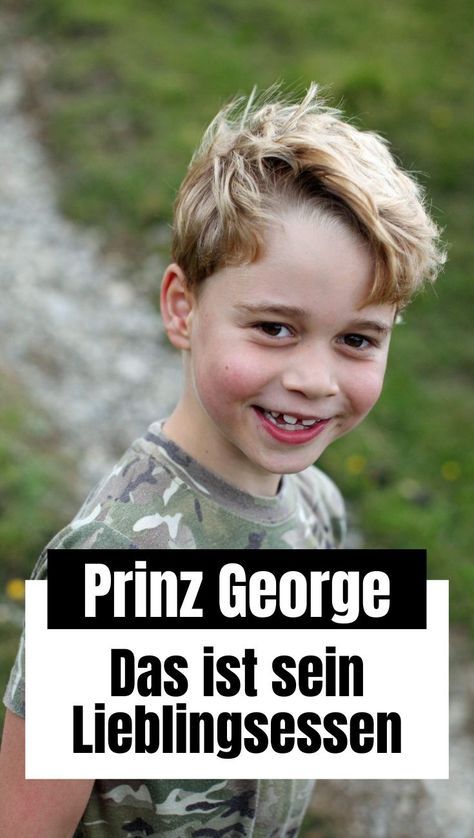 Prinz George hat ein besonderes Lieblingsessen. Seine Leibspeise jedoch viel bodenständiger, als man von einem Royal vermuten könnte. Prinz George, Royals, Pins