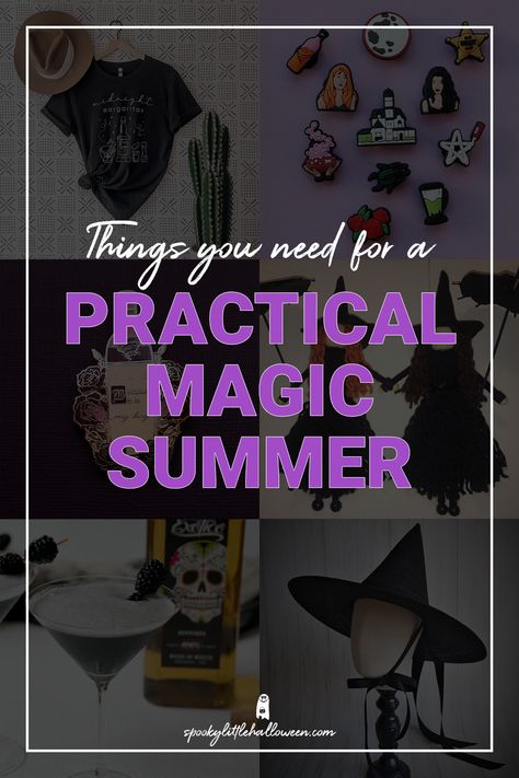 Practical Magic Party Invitations, Practical Magic Halloween Party, Practical Magic Apothecary, Spooky Summer Party, Practical Magic Summer, Practical Magic Crafts, Practical Magic Recipes, Practical Magic Birthday Party, Witchy Summer Aesthetic