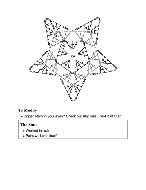 Crochet Star Diagram, Crochet Star Chart, Crochet Star Pattern Diagram, Micro Crochet Patterns, Crochet Stitch Diagram, Crochet Star Patterns, Star Crochet, Granny Stitch, Crochet Diagrams