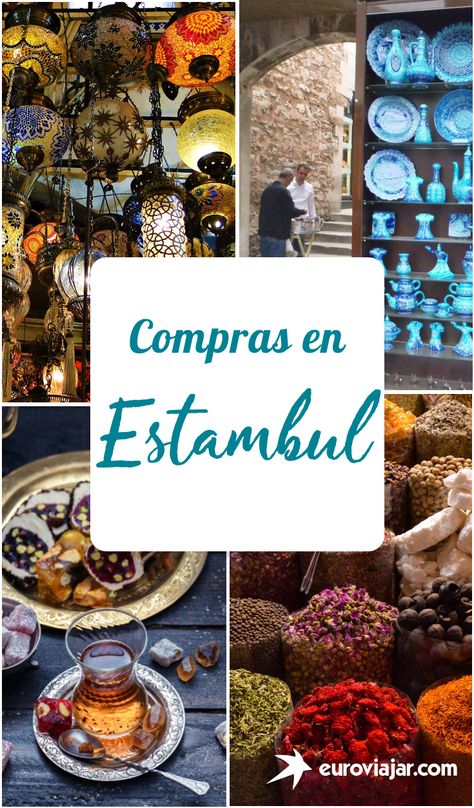 ¿Qué debo comprar en Estambul? ¿Cuales son los productos típicos, los mejores recuerdos y dónde conseguirlos por un buen precio? Te contamos todo en esta rápida guía de compras en Estambul.  #estambul #turquia #granbazar #viajar #viajes #bazar #europa #euroviajar.com Greece Itinerary, Turkey Destinations, Istanbul Travel, Al Andalus, Turkey Travel, World Cities, Gap Year, China Travel, World Traveler