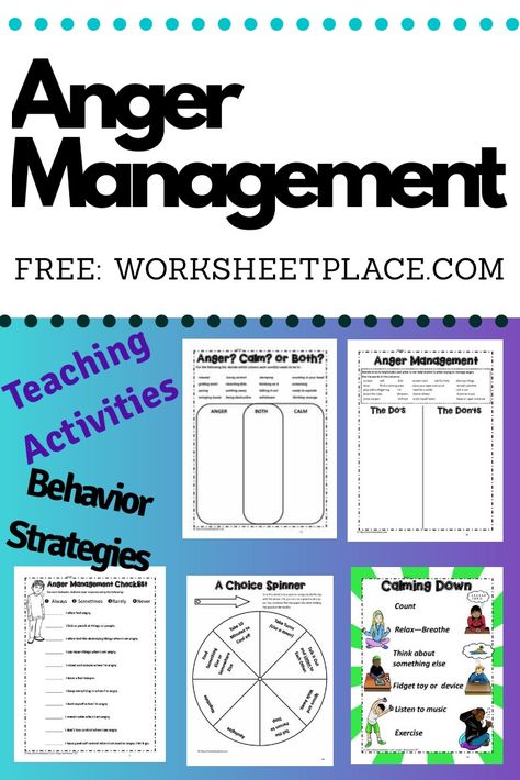 Free resources for teaching anger management and coping skills. Anger Activities For Teens, Anger Management Activities For Teens, Social Work Worksheets, Anger Management Activities For Kids, Anger Coping Skills, Anger Worksheets, Anger Management For Kids, Anger Management Strategies, Kids Coping Skills