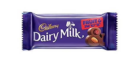 Cadbury Dairy Milk Chocolate Bar, Fruit and Nut, 80g: Amazon.in: Grocery & Gourmet Foods Dairy Milk Fruit And Nut Chocolate, Fruit And Nut Chocolate, Cadbury Dairy Milk Chocolate, Henna Designs Back, Milk Chocolate Bar, Dairy Milk Chocolate, Cadbury Dairy Milk, Chocolate Fruit, Gourmet Foods