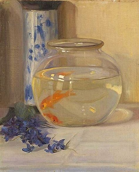 Margaret Preston, Painting Glass Jars, Margaret Rose, Goldfish Bowl, Reflection Painting, Australian Painters, The Poet, Painted Jars, La Rose