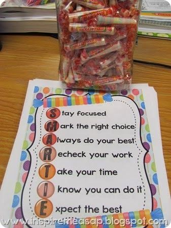 Testing Treats For Students, Test Prep Motivation, Test Motivation, Testing Treats, Testing Encouragement, Testing Motivation, Motivation Ideas, Staar Test, School Testing