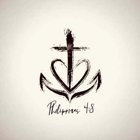 Cross Heart Anchor Tattoos For Women, Tatoos Woman Anchor, Anchor Scripture Tattoo, Tattoos Of Anchors, Faith Anchor Tattoo, Cross And Anchor Tattoos For Women, Anchor Tattoo On Finger, Faith Anchor Tattoos For Women, How To Draw Anchor