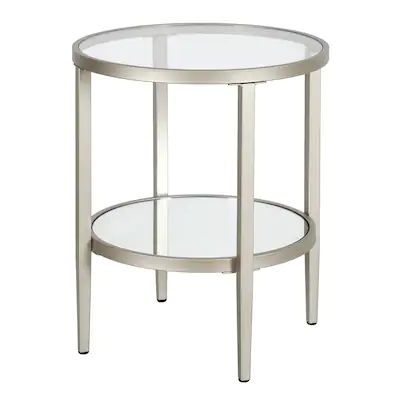 Meyer and cross round side table at Lowes.com: Search Results Clear Side Table, Mirrored Side Tables, Round Metal Side Table, Silver Side Table, Mirrored End Table, Glass Top End Tables, Contemporary Side Tables, Glass End Tables, Mirror With Shelf