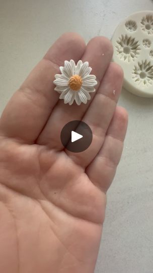 6.3K views · 738 reactions | The Debbie Daisy dangles are one of the cutest polymer clay earrings I sell, because they are so simple but add a pop of cuteness to any outfit. I am redesigning them for aesthetics and also for durability plus I love this shape.   #redesign #polymerclay #polymerclayearrings #clayearrings #handmadeearrings #daisyearrings #reels | The Odd Dot Clay Co. - Polymer Clay Earrings Polymer Clay Flower Earrings, Cookie Techniques, Shower Stuff, Cute Polymer Clay, Daisy Earrings, Polymer Clay Flowers, Clay Ideas, Clay Crafts, Flower Earrings