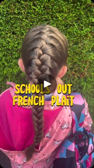 80K views · 4.1K reactions | Schools out french plait 💕 hope these 3 tips help 🙌 follow for sll our summer hair #hair #hairgoals #longhairstyles #learntobraid #frenchplait | Lucy Preston | simplehairstylesforkids_lucyp · Original audio French Plait Hairstyles, French Plait, Plaits Hairstyles, Summer Hair, Toddler Hair, Preston, Summer Hairstyles, Hair Goals, Hair And Nails