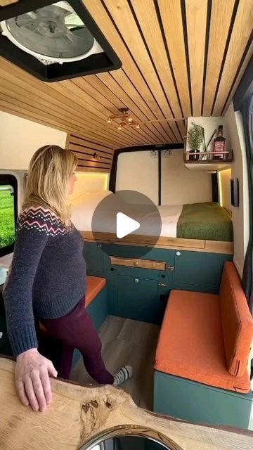 VANLIFE / CAMPING / TRAVEL on Instagram: "Q• @brownbirdandcompany 3 different bed options in one of our most recent builds a MWB Mercedes Sprinter camper 5.9m long without side pods. The bed across the van is approx 174cm. The lengthways bed extension goes up to 195 cm to get this length we have reinforced the extension with steel so the extended section is very strong and stable it does not move as you climb onto the bed. The third berth is 172cm by 90cm and plenty of space above which is pretty good for a third bed, perfect for unexpected guests or children.  In this case the setup is perfect for the team 😁  Credit @brownbirdandcompany  #vanlifediaries #projectvanlife #vanlifers #vanlifeeurope #vanlifeuk #campervanconversion #campervan #vanlifecaptain #tinyhouse #campervan #vanlife #van Campervan Slide Out Bed, Camper Van Pull Out Bed, Camper Van Murphy Bed, Camper Beds Ideas, Camper Bed Ideas, Van Mattress, Camper Van Bed Ideas, Campervan Bed Ideas, Van Bed Ideas