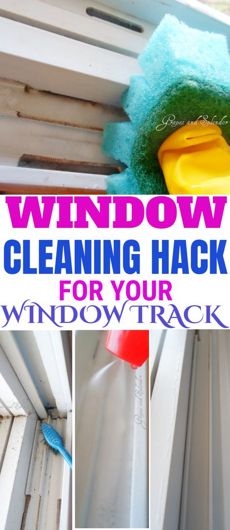 Here are some smart cleaning hacks for your dirtiest window track ever! Get it clean with peace of mind. #window #windowtrack #windowcleaning #cleaningwindow  #cleaning #cleaningtips #cleaninghacks #howtoclean #hometips #homehacks #housekeeping #houskeepinghacks #hacks #lifehacks #tipsandtricks Windowsill Cleaning Hack, Cleaning Window Seals, Window Track Cleaning Hacks, Window Sill Cleaning Hack, How To Clean Window Sills, Window Cleaning Hacks, Window Track Cleaning, Fridge Cleaning Hacks, Arm And Hammer Super Washing Soda