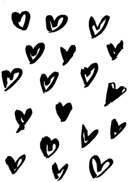 hand drawn hearts Heart Hands Drawing, Black Door, White Hearts, Backgrounds Wallpapers, Pretty Patterns, Mark Making, Pattern Illustration, Design Graphique, Phone Wallpapers