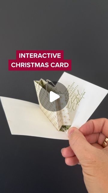 Sara Douglass on Instagram: "Interactive Christmas Card 🎁 | FB Live Replay 10/22/24

Let's make this super cute gift card holder pop up gift bag card together!" Interactive Christmas Cards, Pop Up Gift, Christmas Pops, Interactive Cards, 10 22, Gift Card Holder, Cute Gift, Cute Gifts, Christmas Card