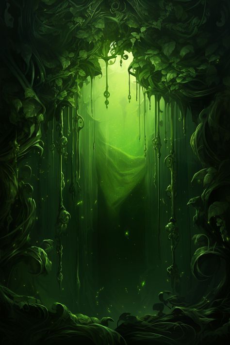 Step into a whimsical world where a green banner flutters amidst a fantasy forest. With smooth brushwork and anime-inspired illustrations, this enchanting artwork captures the magic of lush brushstrokes and playful light and shadow. Claire Morgan, Green Banner, Green Magic, Fantasy Land, Fantasy Forest, Fantasy Places, Magical Forest, Anime Inspired, Light And Shadow