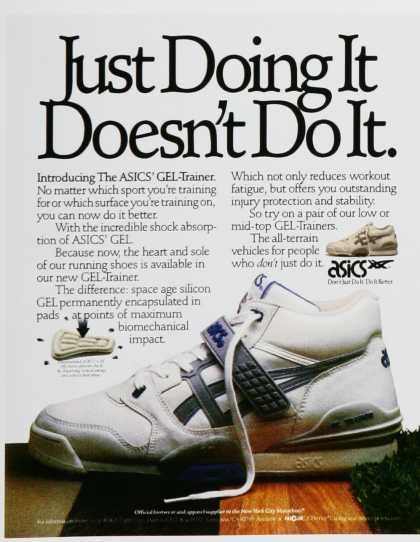 Vintage Nike Advertisement, Vintage Nike Ads, Brand Posters, 2000s Fits, Vintage Asics, Old Nikes, Sports Inspiration, Nike Poster, Nike Ad