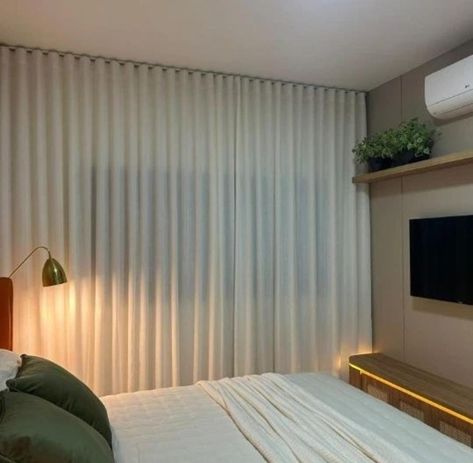 Cortina para Quarto| Cortina de Alto Padrão| Cortina Wave Cortina Wave, Dream Room, Room Ideas, Vision Board, Collage, Bedroom, Pins, On Instagram, Instagram