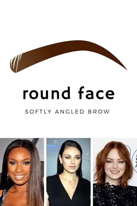 Eye Brow Shapes For Round Face, Round Face Eyebrows, Eyebrows For Round Face, Eyebrows For Oval Face, Kylie Jenner Eyebrows, Eyebrow For Round Face, Eyebrows Shaping, Best Eyebrows, Eyebrows Tutorial