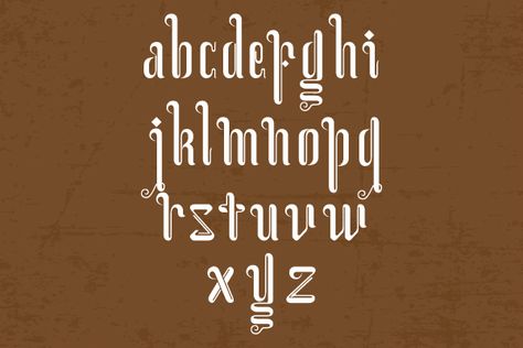 Font that inspired from Indonesia (Javanese) traditional typeface "Hanacaraka" Traditional Font Alphabet, Traditional Font, Indian Font, Western Font, Diy Travel Journal, Text Logo Design, Writing Systems, Typography Layout, Letter Stencils