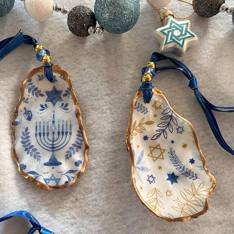 Hanukkah Ornament, Hanukkah Decorations, Hanukkah decor, Jewish art, Happy Hanukkah, Festival of Lights, Passover Decor, Menorah Ornament, Star of David Blessing Beads, Hanukkah, Jewish decor, Passover Decor, Menorah Decoration❤️Click below or copy and paste in your browser https://www.etsy.com/listing/1584509040 🎁🎁 FREE SHIPPING ON ALL THESE BEAUTIES🎁🎁 ❤️Each ornament beautifully showcases the Star of David symbol and more, a powerful representation of tradition and faith. Hang them on your... Hanukkah Tree Decorations, Jewish Christmas Decorations, Jewish Holiday Decorations, Hannukah Decorations Aesthetic, Hanukkah Presents, Passover Decor, Jewish Decorations, Hannukah Decorations, Jewish Decor