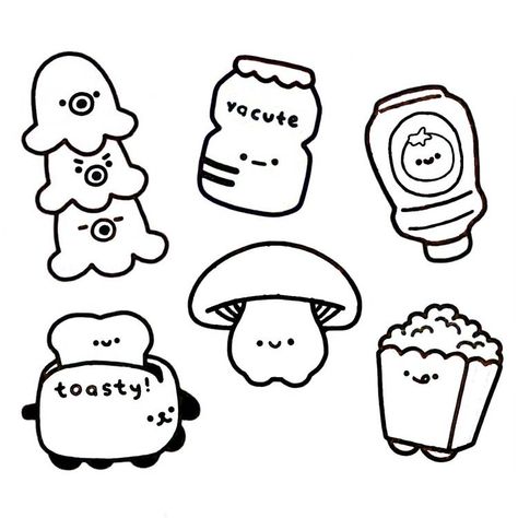 Cute Easy Doodles, Getting A Tattoo, Seni Dan Kraf, 강아지 그림, Minimalist Tattoos, Kraf Diy, Easy Doodles Drawings, Cute Doodles Drawings, Cute Doodle Art